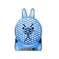 Mini Fan  JCOOR up to 10 Hours  Handheld Fan  Desk Desktop Table Cooling Fan with USB Rechargeable Electric Fan for Car Office Room Outdoor Household Traveling Blue - B07DMDPX6G